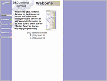 Tablet Screenshot of ddjanitorial.com